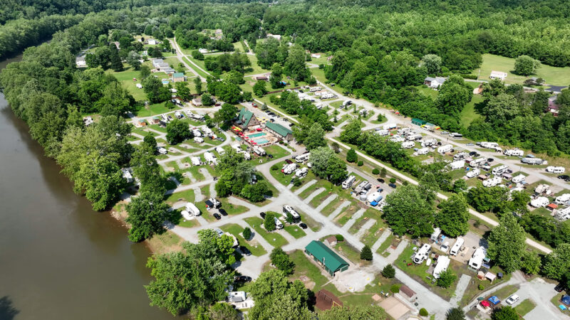 The Blue Canoe RV Resort - Connellsville, PA