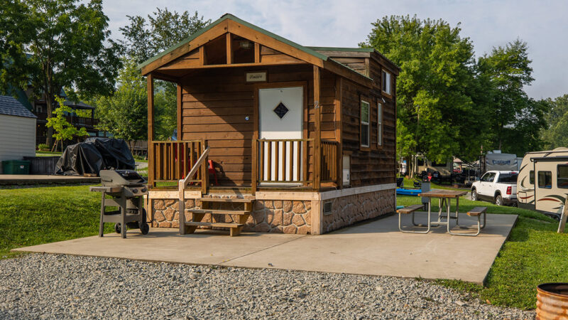 Blue Canoe Cabin 1