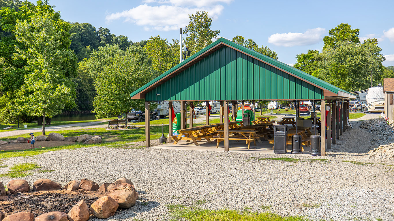 Our Campground Amenities - The Blue Canoe RV Resort - Connellsville PA