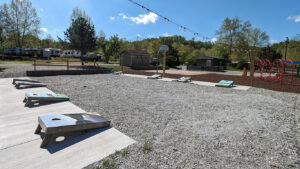 Blue Canoe Cornhole