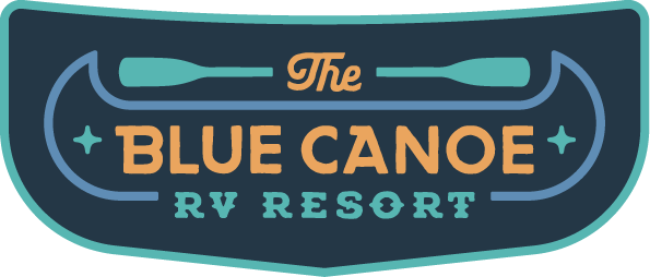 Blue Canoe Logo Badge