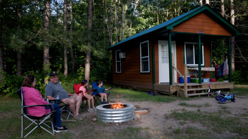 Family Cabin Camping at Camp Cadillac