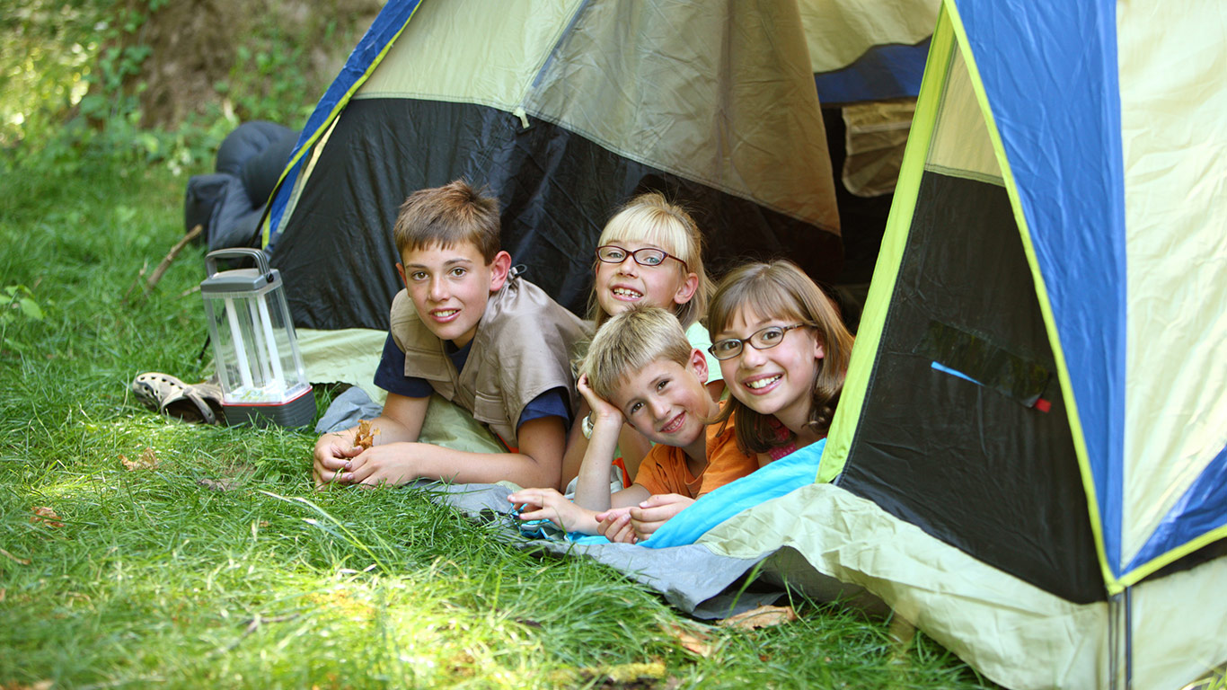 Tent Site - Camp Cadillac - Michigan