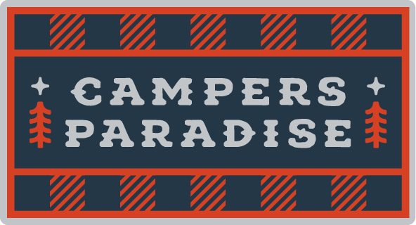 Campers Paradise Logo Badge