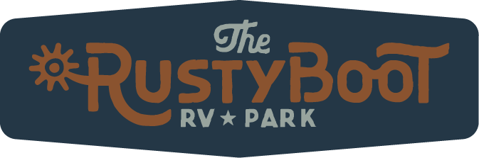 Rusty Boot Logo Badge