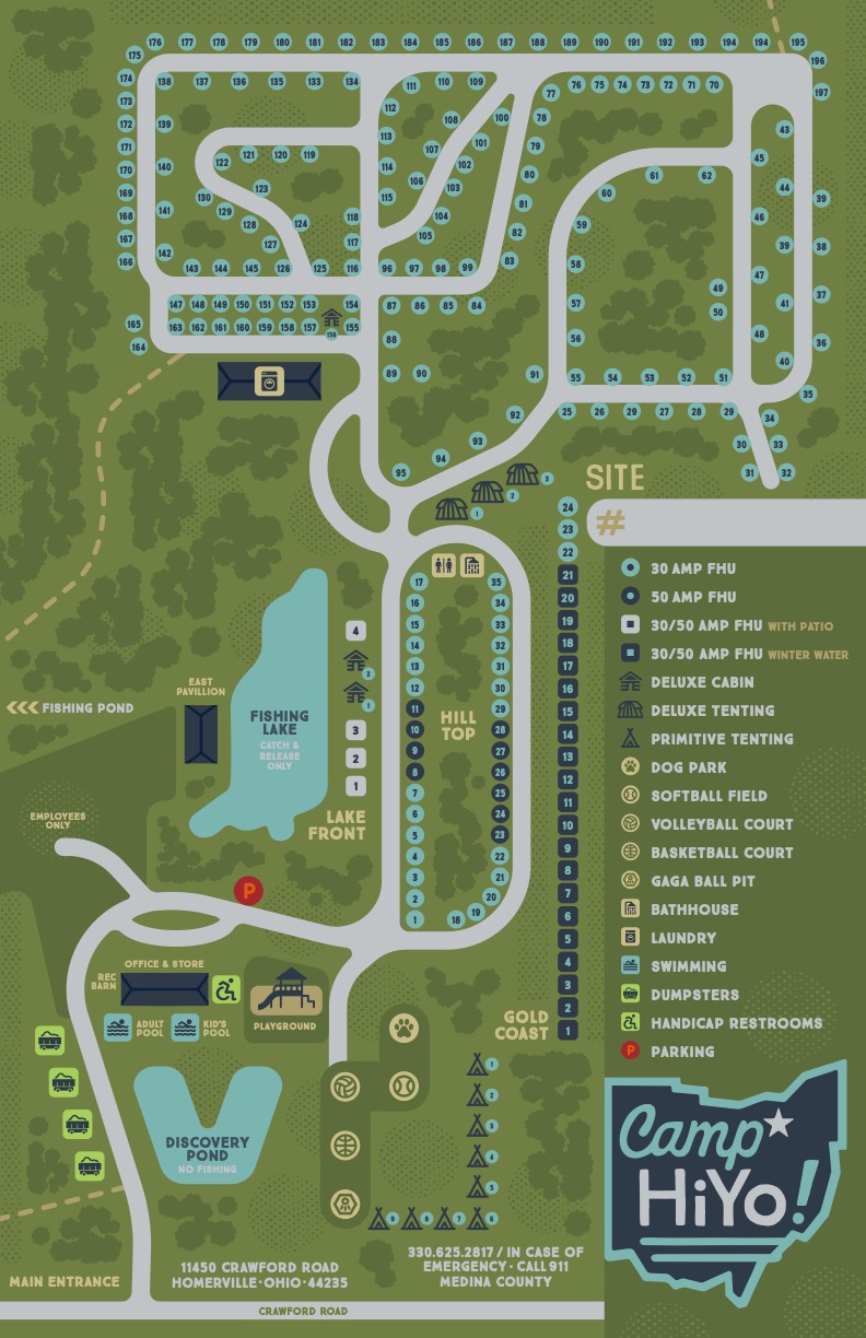 Camp Hiyo Map V13