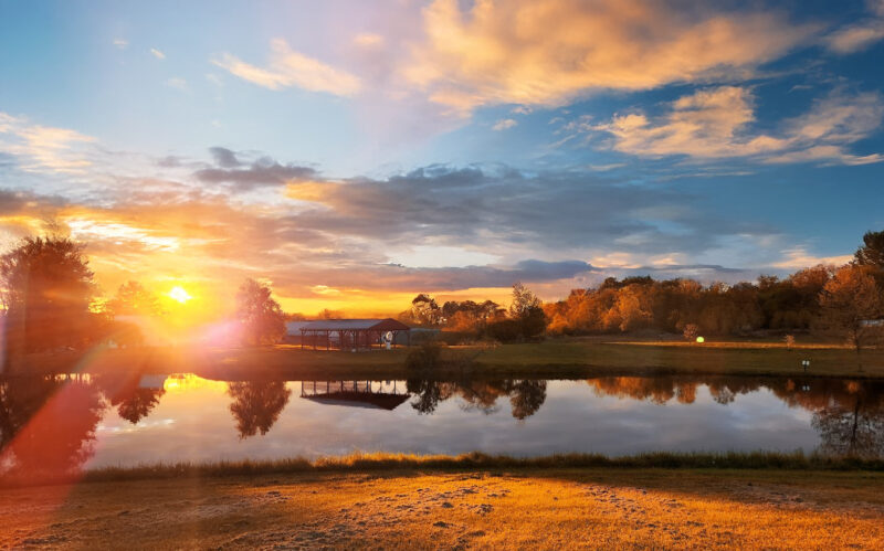 Hiyo Sunset Landscape Banner