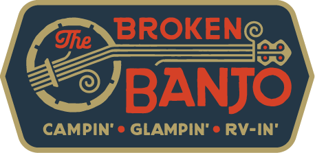 Broken Banjo Logo Badge