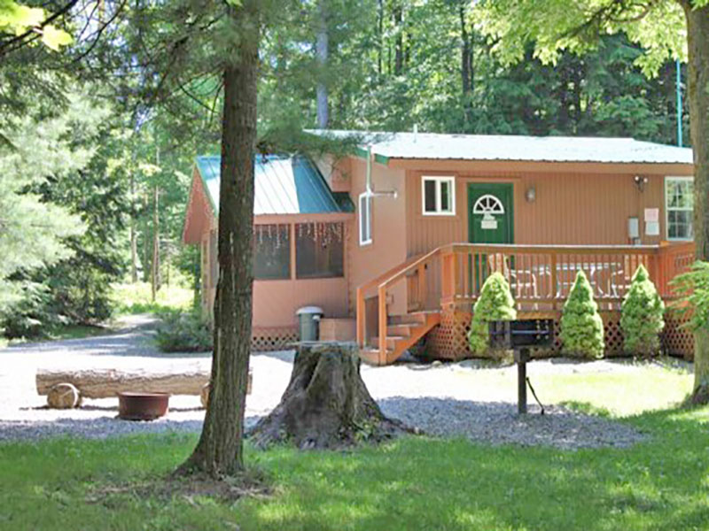 Paradise West Cabin at Campers Paradise PA