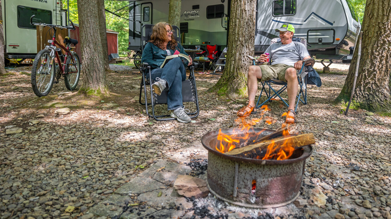 Campers Paradise Fire Rings in Sigel, PA