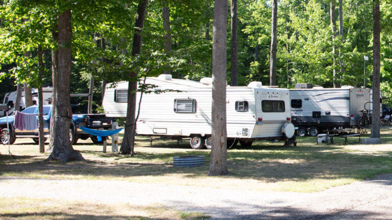 RV Sites at Timberline - Michigan