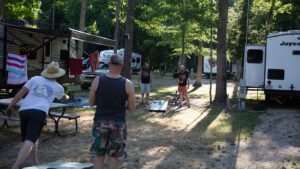 Timberline Rv Park Cornhole Michigan