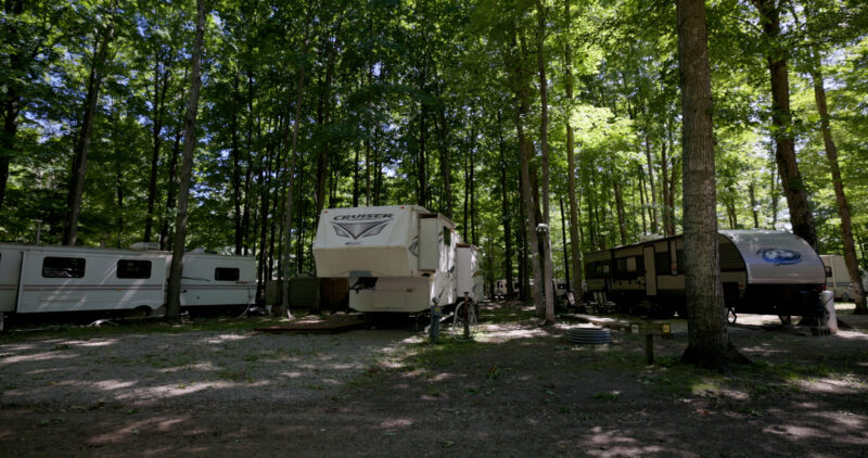 Timberline Campground in Benzonia, MI