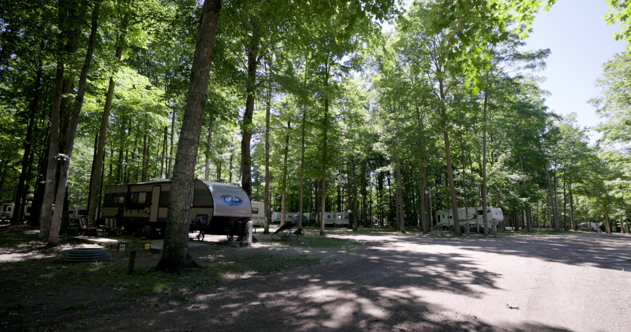 RV Sites at Timberline - Michigan