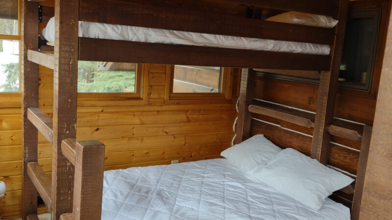 Timberline Cabin Bunk Room2