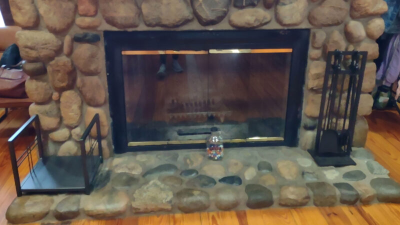 Timberline Cabin Fireplace