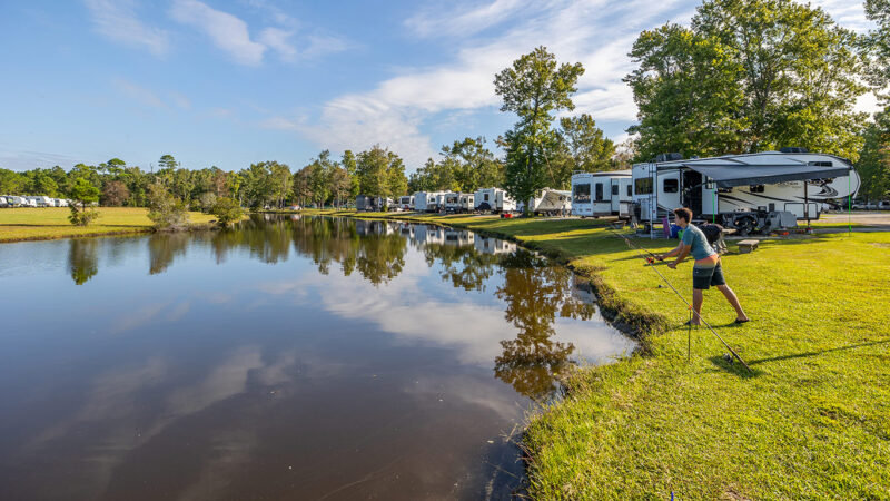 Brunswick Beaches Fishing Pond